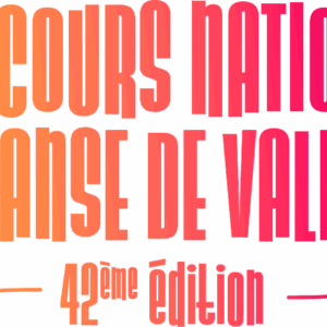 Logo du concours national de danse de Valence dans la Drôme